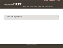 Tablet Screenshot of pensiondiepe.nl